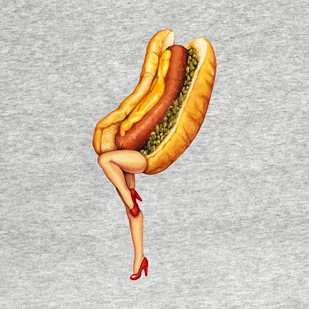 Movie Girls Hot Dog Girl by KellyGilleran